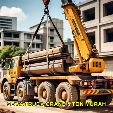 sewa truck crane 5 ton murah